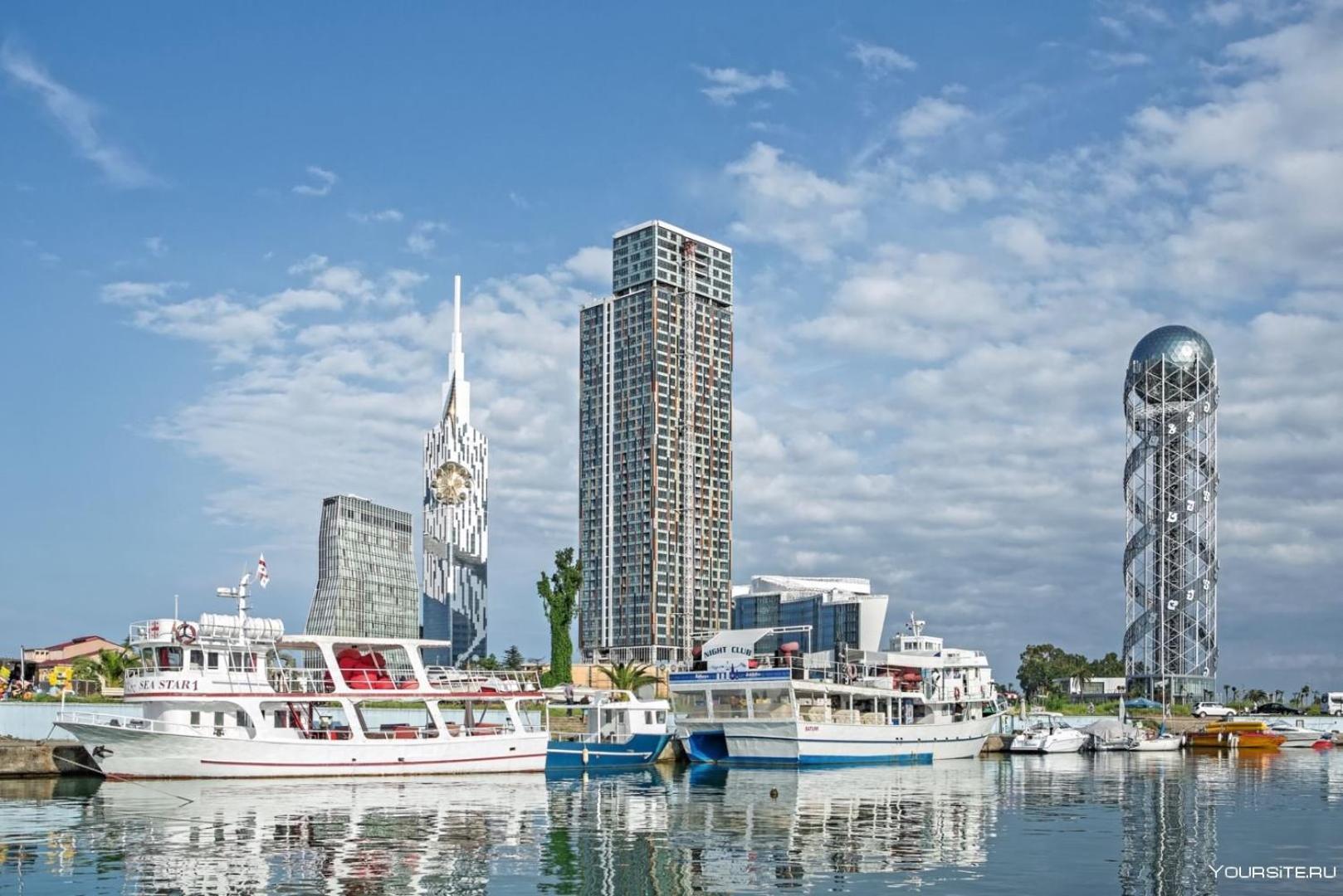 Apartments With Sea And Mountain Views, Portа Batumi Tower Exterior photo
